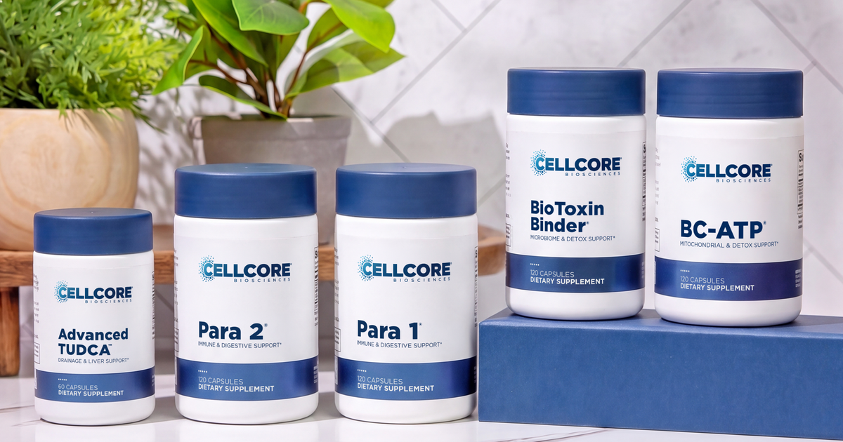 Screenshot or Official Image for cellcore.com - Advanced Gut Health, Cellular & Mitochondrial Health Supplements

          – CellCore Biosciences