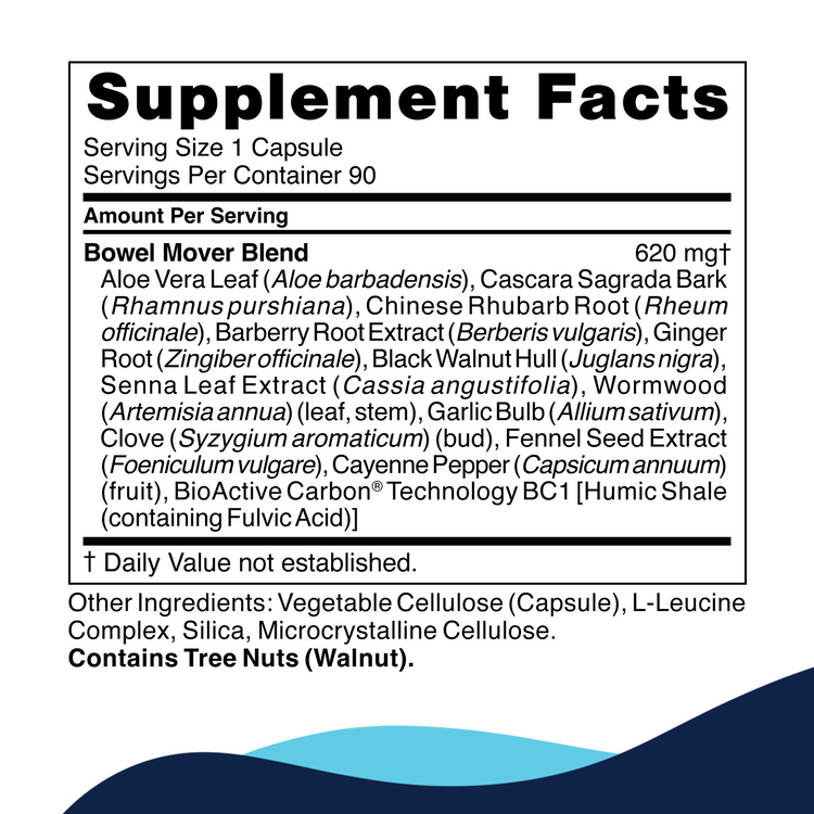 Bowel Mover  Supplement Facts