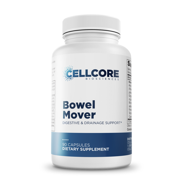 Bowel Mover Single Bottle Mockup