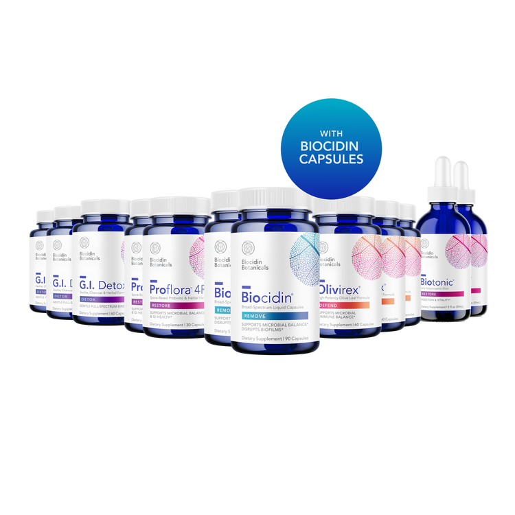 Comprehensive Cleansing Program with Biocidin® Capsules