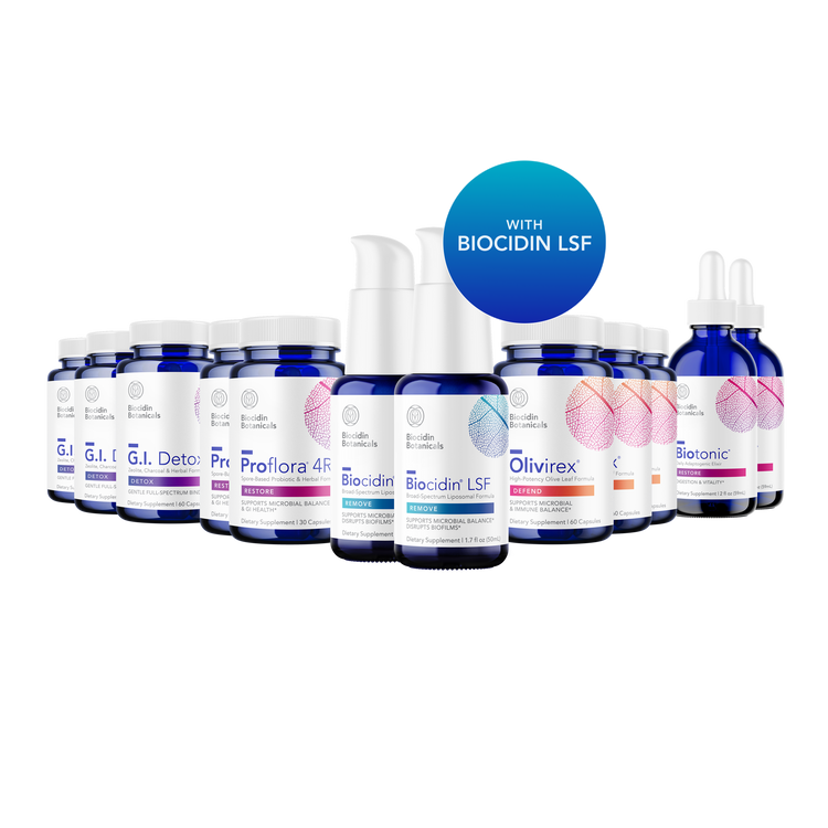 Comprehensive Cleansing Program with Biocidin® LSF