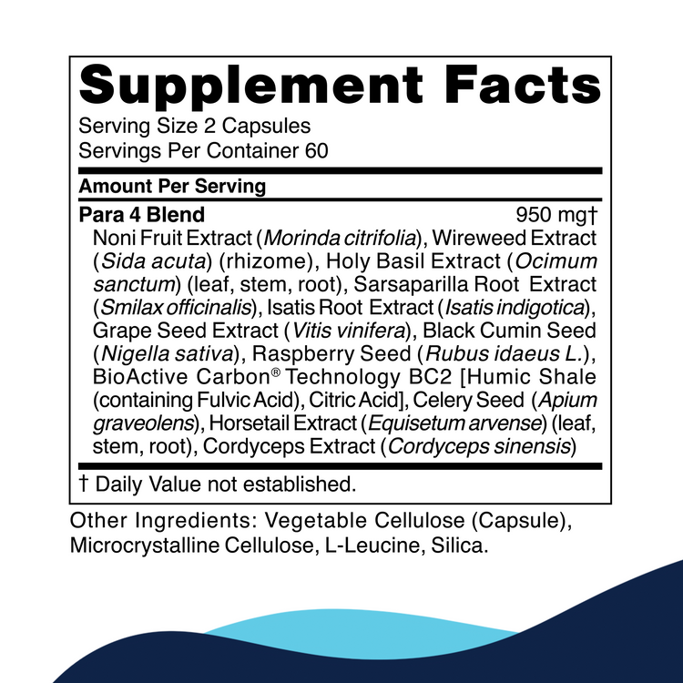 Para 4 Supplement Facts