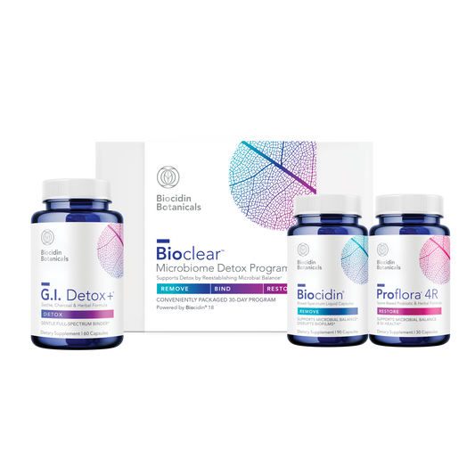 Bioclear™ Microbiome Detox Program with Biocidin® Capsules