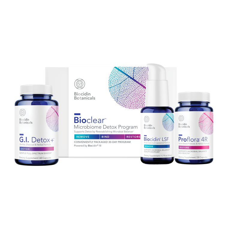 Bioclear™ Microbiome Detox Program with Biocidin® LSF