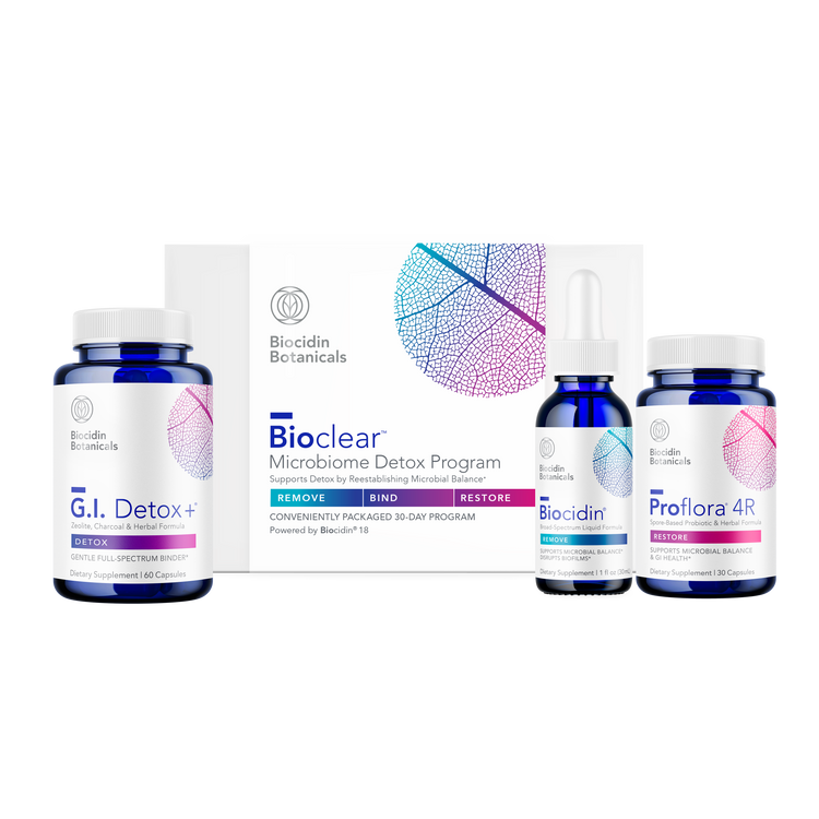 Bioclear™ Microbiome Detox Program with Biocidin® Liquid