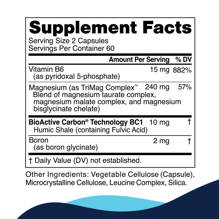 TriMag Complex Supplement Facts