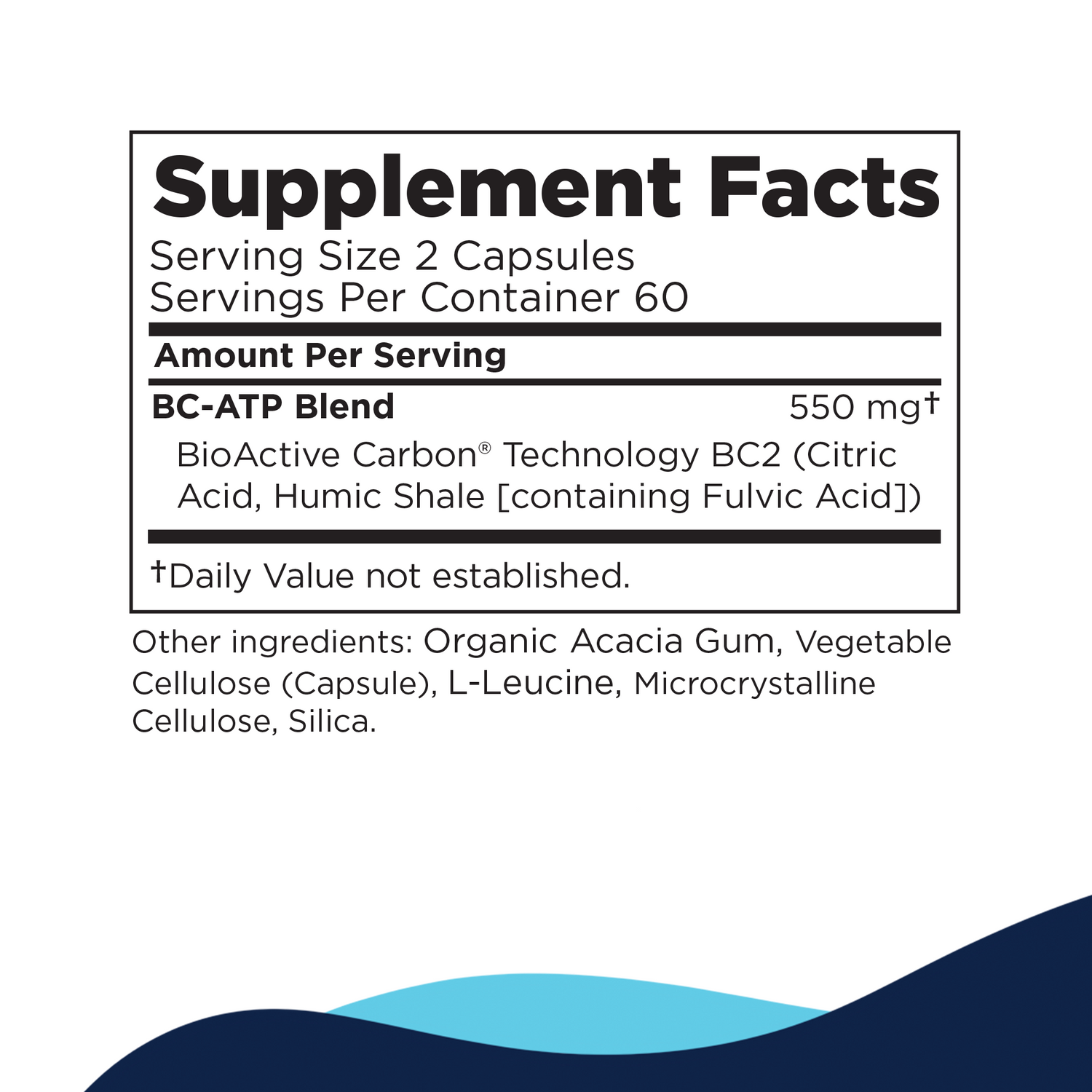 BC-ATP Supplement Facts