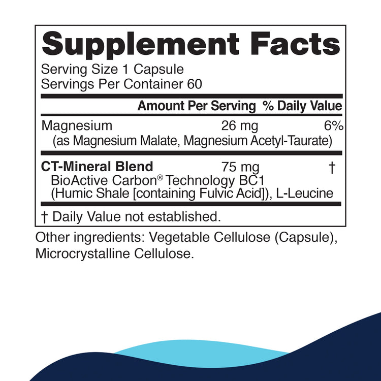 CT-Minerals Supplement Facts