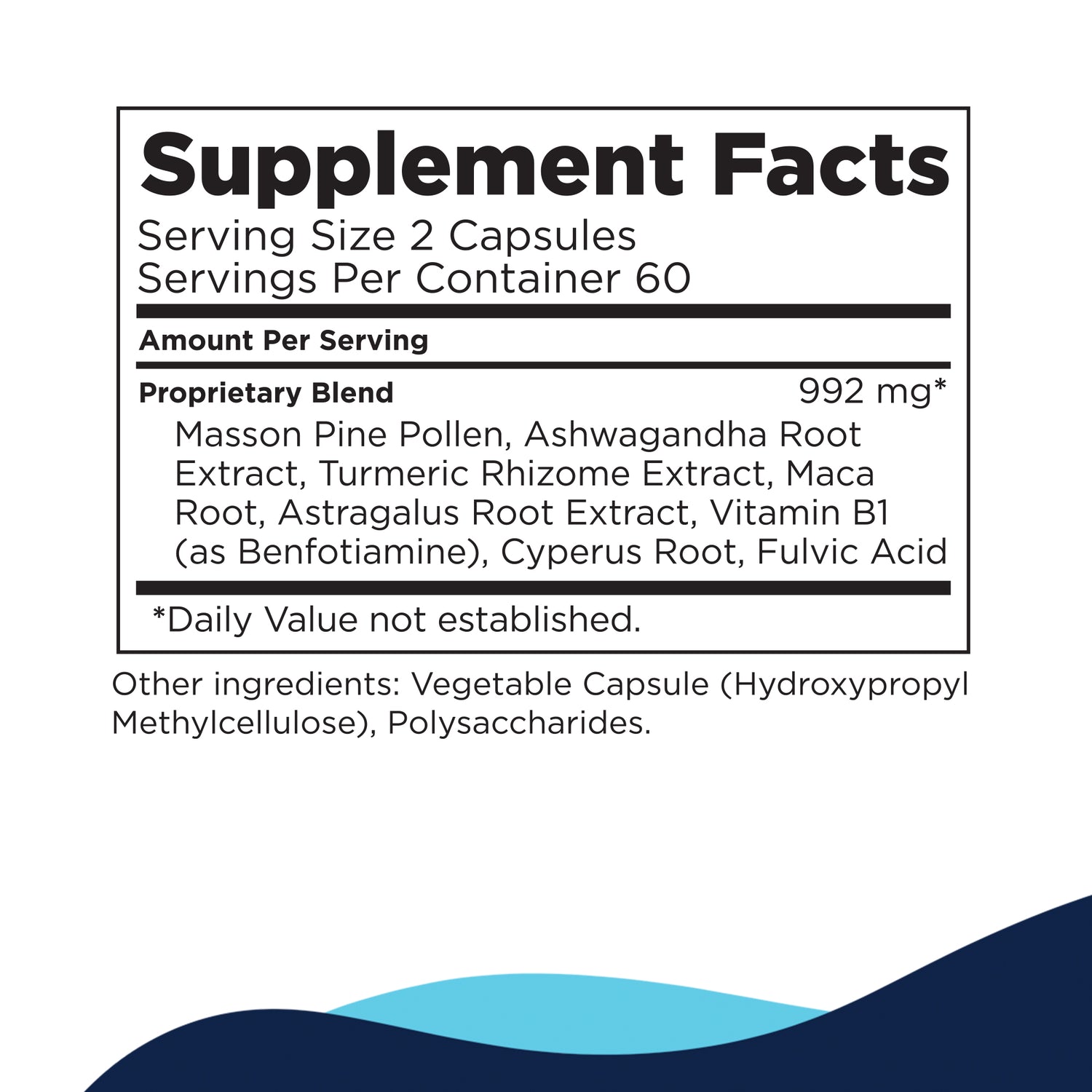 S-TRO Supplement Facts