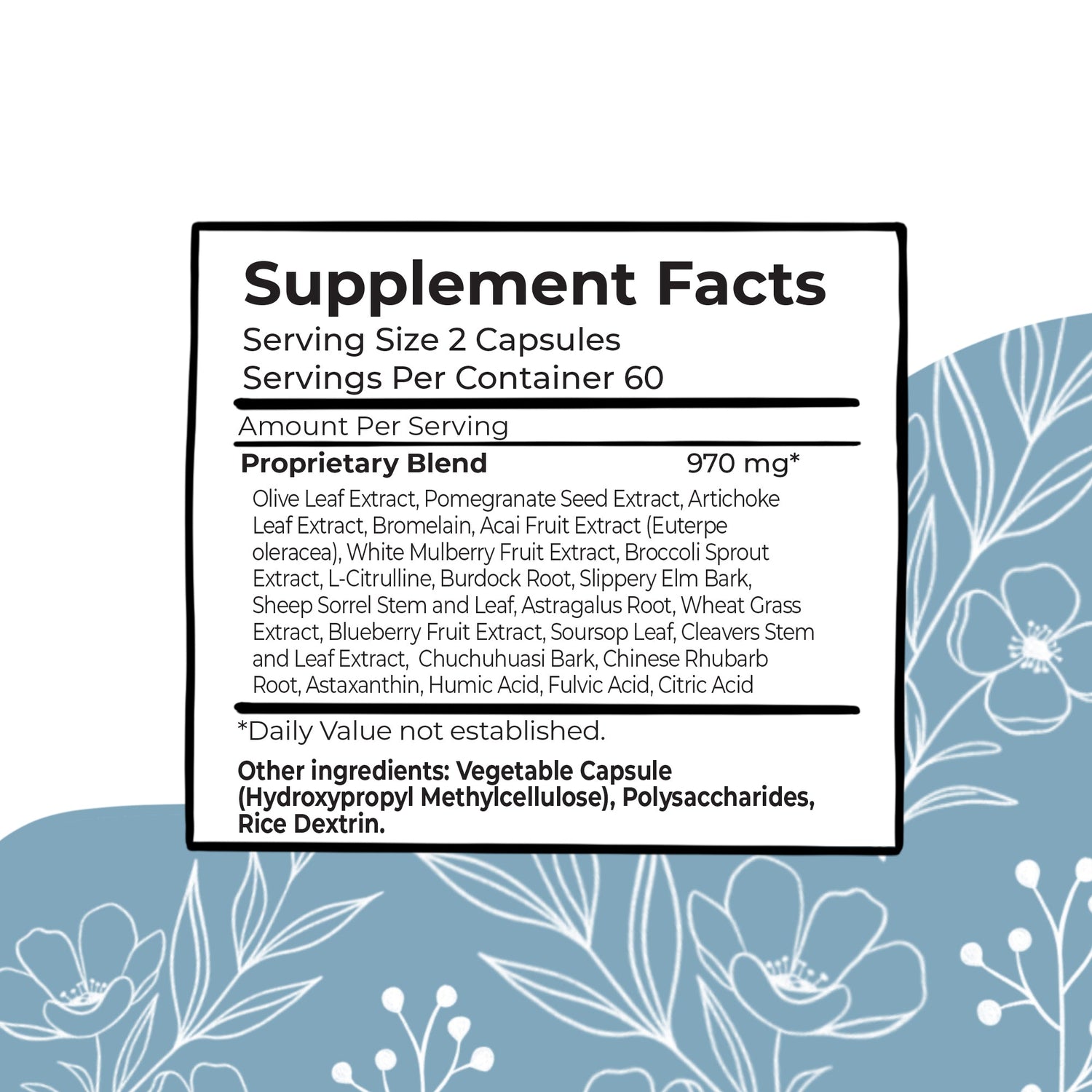 Lymphatic Complete Supplement Facts